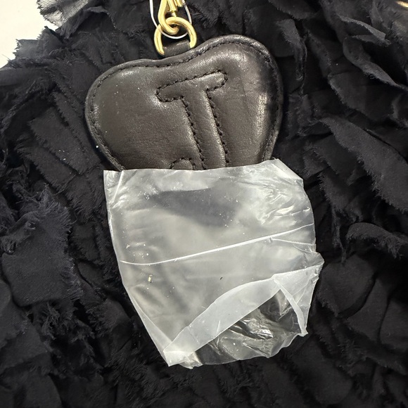 Juicy Couture silk chiffon and leather handbag - Picture 3 of 16